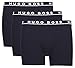 Produktbild BOSS Hugo Herren Boxershorts Unterhosen Boxer Brief 50325404 3er Pack (L, Open Blue 480)