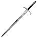 Medieval Warrior Handmade Handforged 15th Century Tempered Full Tang The longsword with Leather Scabbard