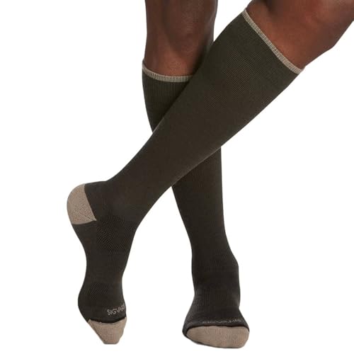Image of Sigvaris Merino Wool Outdoor Calf-High Compression Socks 15-20mmHg