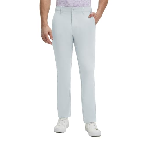 M MAELREG Mens Golf Pants Lightweight Water-Resistant Quick Dry Casual Pants 30"/32"/34" Stretch Work Dress Comfy Trousers