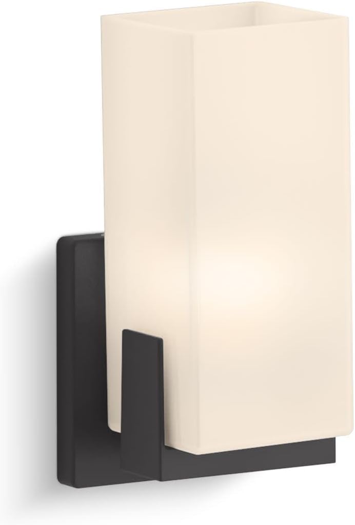 Kohler Honesty 1 Light Sconce - Matte Black
