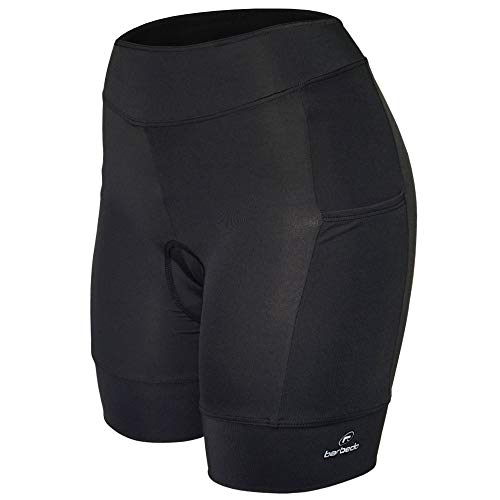 Bermuda Feminia Belíssima Barbedo Sports Homens Grande Preto