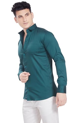 Image of DIVISIVE Men's Solid Slim Fit Shirt