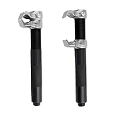 LKCCTK スプリングコンプレッサー コイルスプリングコンプレッサー スプリング交換 サスペンション交換 バイク/自動車整備工具 2本セット