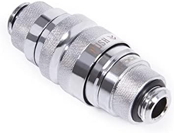 Alphacool Eiszapfen G1/4" M-M Quick Release Coupling Set, Chrome image 5