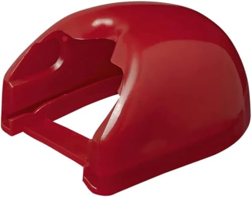 blntackle76 Softdock Kupplungen für PKW Anhänger Stoßstangenschutz, Anfahrschutz, Prallschutz Soft-Dock für Kupplungsklaue Zugkugelkupplungen, rot oder blau (rot)