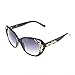 Produktbild Ballylelly Frauen Große Luxus Sonnenbrille Rose Flower Carving Vintage Mädchen Sonnenbrille Zubehör Mode Coole Retro Brille