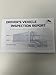 DVIR - Detailed Driver's Vehicle Inspection Report, Pre Trip Inspection Book for Trucker, 2-Ply Carbonless DVIR Log Book for Truck Drivers, 8.5