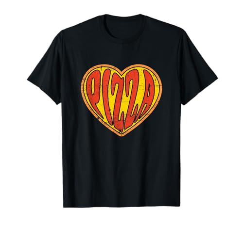 Pizza Heart - I Love Pizza Best Food Ever T-Shirt
