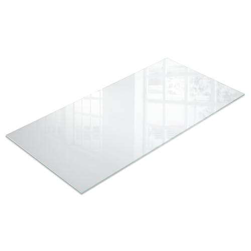 Tulup Glas Tischplatte 100x50 cm Matt Effekt Milchglas Geschliffene Kanten Glasboden fur Tisch Hartglas mit Rutschfesten Silikonfüßen Rechteckige für Küche, Esszimmer und Wohnzimmer Tulup Glas Tischplatte 100x50 cm Matt Effekt Milchglas Geschliffene Kanten Glasboden fur Tisch Hartglas mit Rutschfesten Silikonfüßen Rechteckige für Küche, Esszimmer und Wohnzimmer