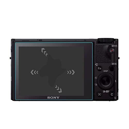 Mr.shield [3-Pack] Screen Protector For Sony Rx100Vi Rx100V Rx100Iv Rx100Iii Rx100Ii Rx100 Digital Camera [Tempered Glass] [Japan Glass With 9H Hardness] Screen Protector With Lifetime Replacement #TOP5