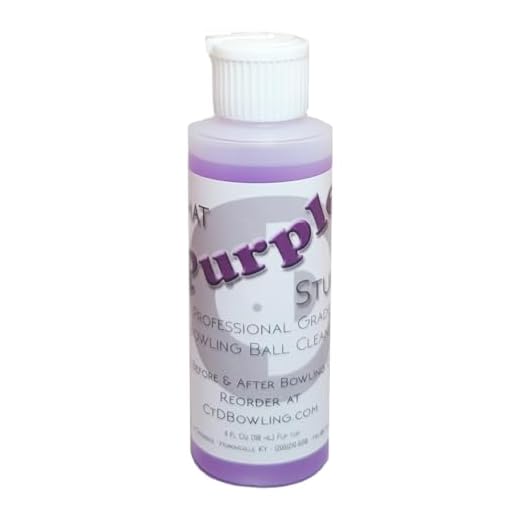 Creating the Difference That Purple Stuff Bowling Ball Cleaner | 4 oz | USBC Approved | Bowling Ball Cleaner | Removes Dirt, Oil & Scuff Marks | Bowling Supplies & Accessories