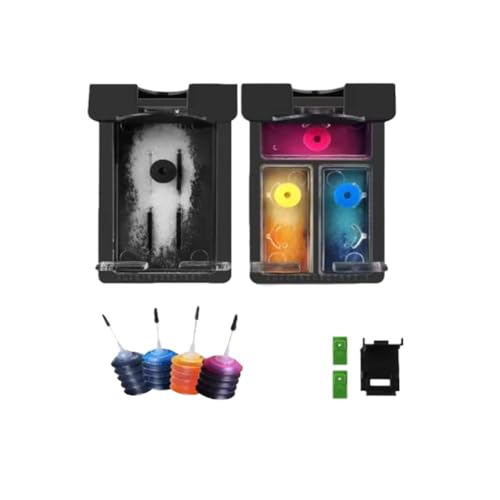 Cartouche d'encre 67XL compatible DeskJet 2732 1225 6055 imprimante jet d'encre rechargeable