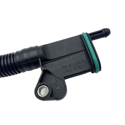 Cheriezing PCV Valve Oil Separator Engine Crankcase Vent Valve with Hose for Audi A3 A4 A5 A6 Q3 Q5 VW Beetle CC EOS GTI Jetta Passat Tiguan Replace # 06H103495A 06H103495E 06H103495AC