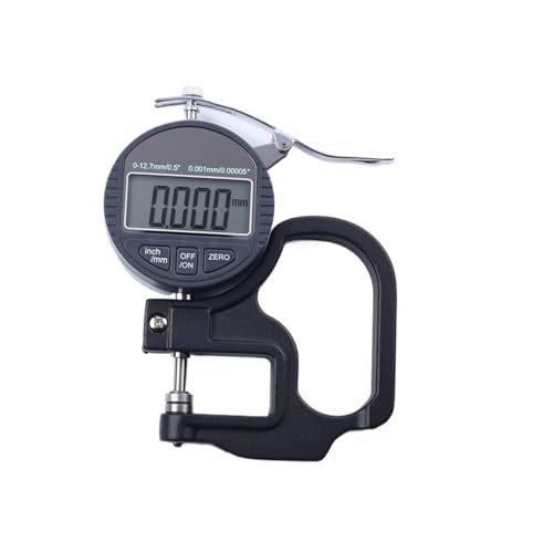 Calibrador digital micrómetro de espesor preciso 0.001 mm rango 0 a 10 mm miniatura 1