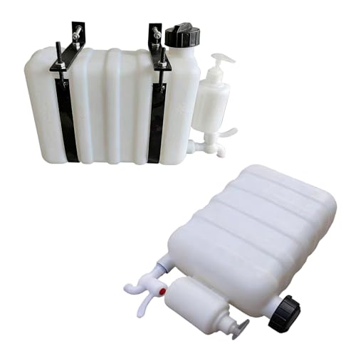 Quick Access Portable Water Tanks for Truckers Hand Washing Outdoor Sanitation Easy Mount Water Storage Tanks with Faucet Outdoor - Image 8