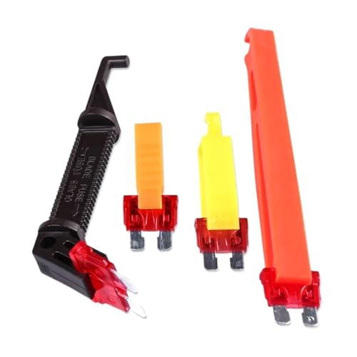 Fuse Link 4Pcs/Set Universal Blade Fuse Puller Automobile Fuse-Clip Tool Extractor Removal Security Accessories Car Fuses Holder Fuse Core