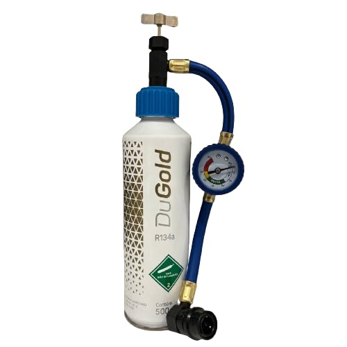 Kit Recarga De Ar Condicionado Com Aplicador Manômetro