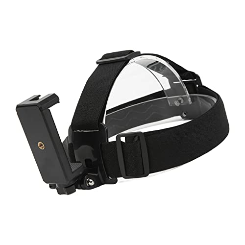 Correa de Montaje para la Cabeza, cinturón para la Cabeza de la cámara con Selfie, Compatible con cámara de acción, teléfono Inteligente Cover