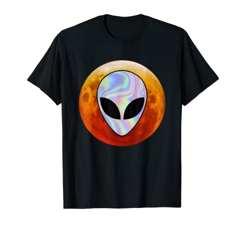 Alien Grey Head Colorido Rave Believe UFO Hombres Mujeres Niño Regalo Camiseta