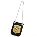 Police Badge with Chain and Belt Clip, Detective Role Play Costume Accessory, Gold