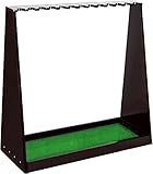 Katzowen Golf Club Display Stand Rack, Durable Wood Storage 13 Clubs, Indoor & Outdoor Golf Clubs Shelf Organizers Equipment
