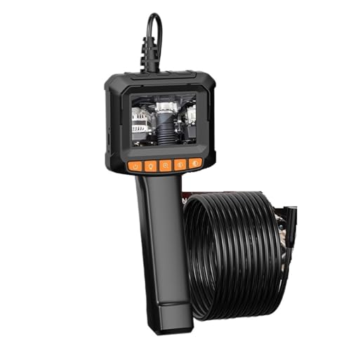 Cámara endoscópica de 4,3 pulgadas con pantalla IPS HD1080P y 8 luces LED IP67 para inspección