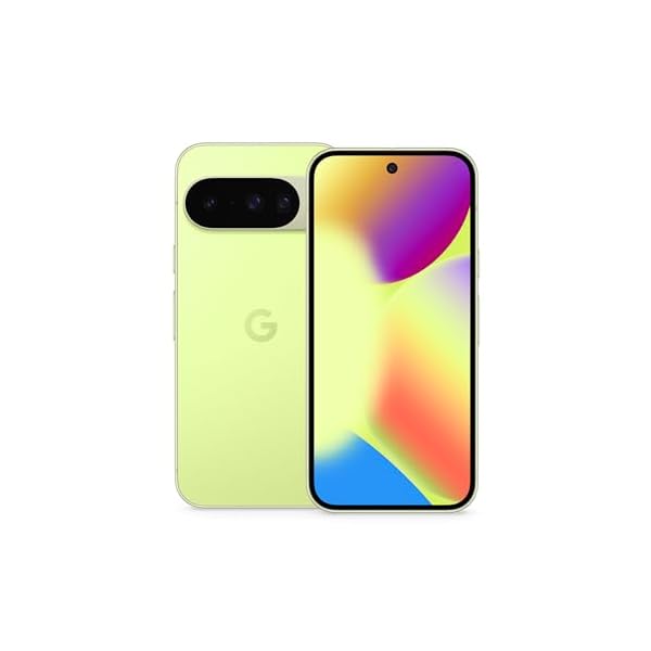 Google Pixel 10 – Unlocked Android Smartphone – Gemini AI Assistant – Advanced Triple Rear Camera, Fast-Charging 24+ Hour Battery, and 6.3″ Actua Display – Lemongrass – 256 GB (2025 Model)