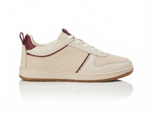 Image of Leatherful Low Top Men's Sneaker in Top Grain Leather & Suede PTSK-010 | Anti-Skid TPR Sole, Cushioned Insole, Leather Lining, Lace-Up Closure, Durable Build