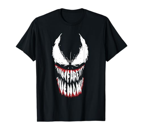 Marvel Venom We Are Venom Face Grin T-Shirt