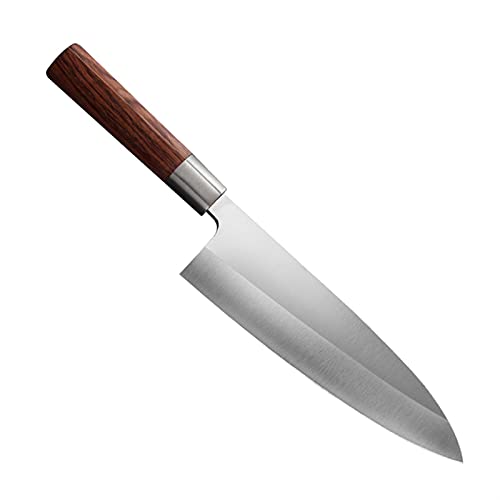 Couteau de cuisine professionnelle Poisson Deba Couteaux En acier inoxydable Chef de filet Couteau Couteau Cuisine Couteau de saumon Couteau de Chef (Color : 180MM)