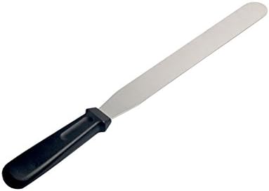 vlunt Straight Spatula Baking Cake Stainless Steel Palette Spatula Cake Knife Tool, 10 inch