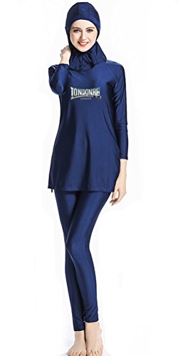 Costume de bain islamique couvrant pour nager confortablement en taille M