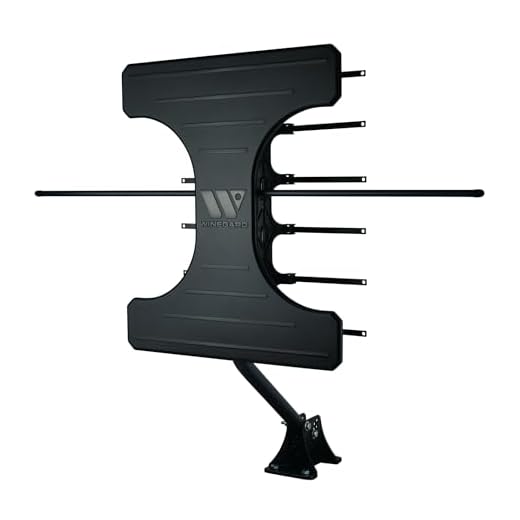 Winegard Elite Outdoor VHF/UHF HDTV Antenna – 70 Mile Range