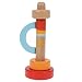 TOYANDONA Strumento Musical in Legno Tromba Corno: Wooden Vertical Whistle Piccoli Altoparlanti Tromba Giocattolo per Bambini Party Toy Supplies