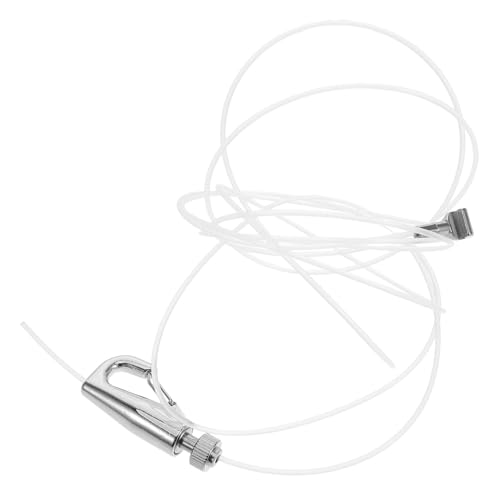 Holibanna Filo per Appendere Foto Corda Inossidabile per Stabile e Sicuro per Esposizioni Arte e Specchi