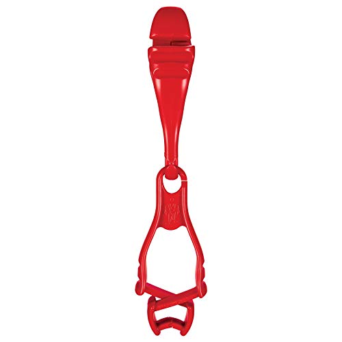 Image of Ergodyne Squids 3400 Glove Clip Holder with Dual Clips, 6-Pack, Red