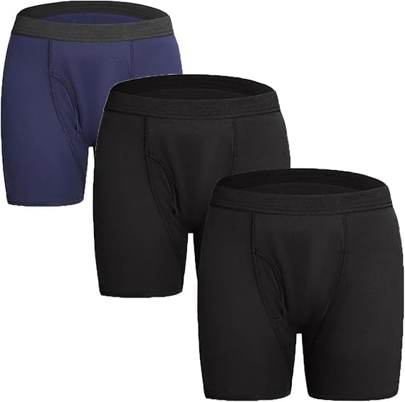 Menvault Boxer Briefs, Menvault All Day Protection Boxer Briefs, Washable Ultra-Absorbent Incontinence Underwear
