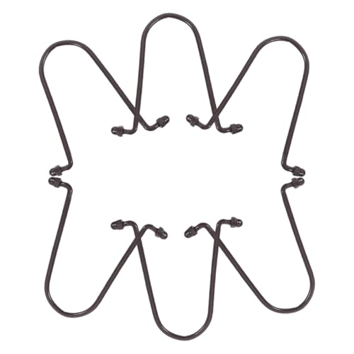 MOTHNUR 6pièces Lot de Crochets pour Chaîne De Pluie Crochets Multi-usages pour Suspension Décorative Extérieure Adaptateurs pour Gouttières