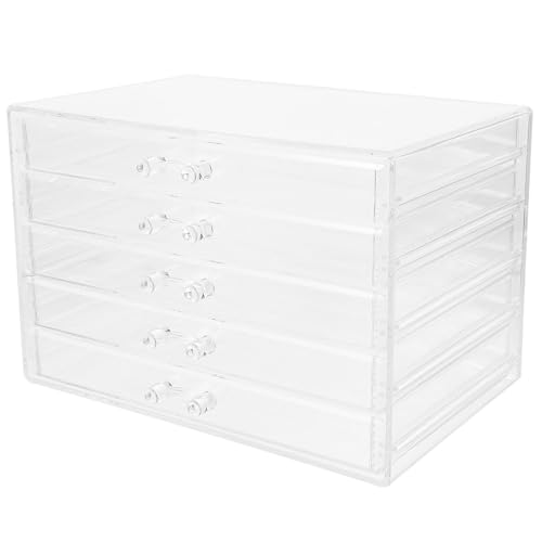 Boîte de rangement en acrylique pour organiser votre bureau et coiffeuse