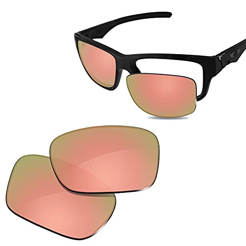 Verres polarisés Oakley Jupiter Square anti-reflets Rose Gold Miroir rechange taille Small