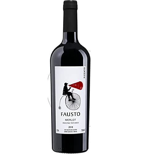 Vinho Brasileiro Pizzato Fausto Merlot Rosé