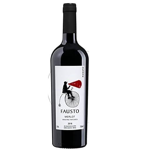 Vinho Brasileiro Pizzato Fausto Merlot