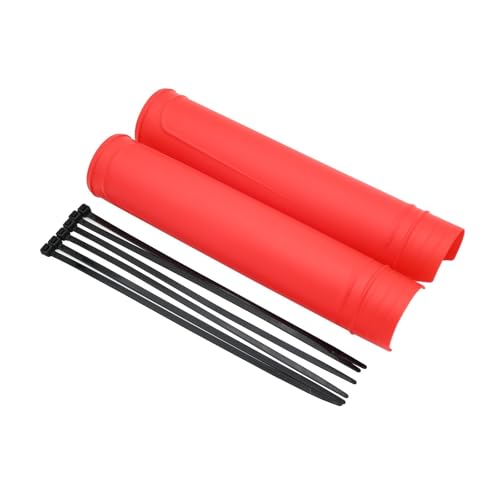 Protection de fourche avant rouge pour moto cross et enduro KTM CRF
