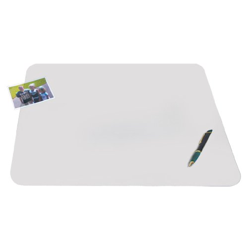 Artistic Krystal View Frosted Non-Glare Antimicrobial Desk Pad Organizer, Non-Stick Mat Protects From Nicks, Scratches, Scuffs And Spills, 19" X 24" #TOP8