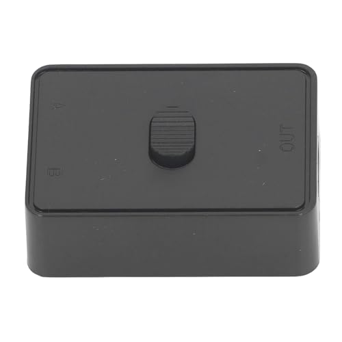 Generic USB 2.0 Switch Selector, Bidirectional 1 in 2 Out Or 2 in 1 Out USB Switcher with Thickened PCB Board, Plug and Play, One Button Switch, for Printer Scanner Keyboard, Genericn8zqaw249o