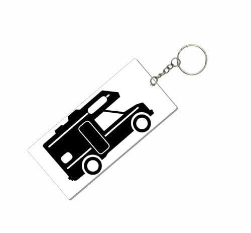 DualColorStampe Porte-clés pour camping-car – Accessoire personnalisé pour les voyageurs et les amoureux de la vie sur la route – Idée cadeau parfaite pour les amateurs de Van et Caravan – PORT008