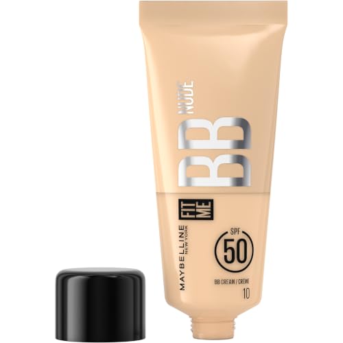 Fit Me Nude Cilt Bakımı Etkili Nemlendirici SPF50 BB Krem - 10