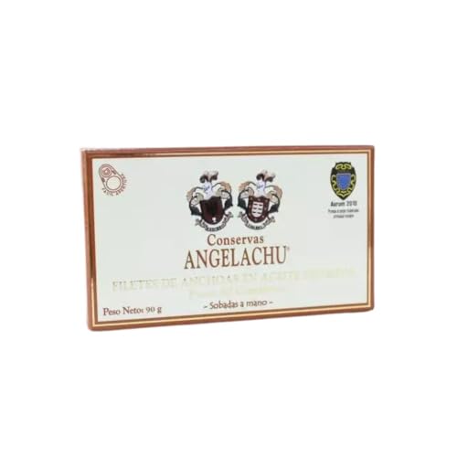 Anchoas Angelachu del Cantábrico en aceite 90g premio mejor anchoa