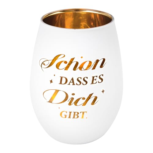Wxeadu Windlicht Glas mit Gravur, Windlicht Glas mit Geschenkbox für Freunde Geschenke, Windlichterâ€¦ – Miniatur